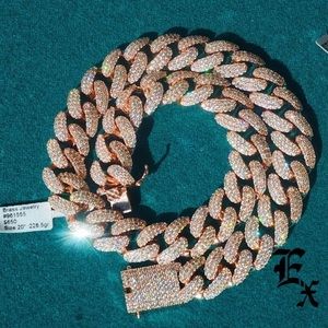 🔥🌊Rose gold Cuban 🔥